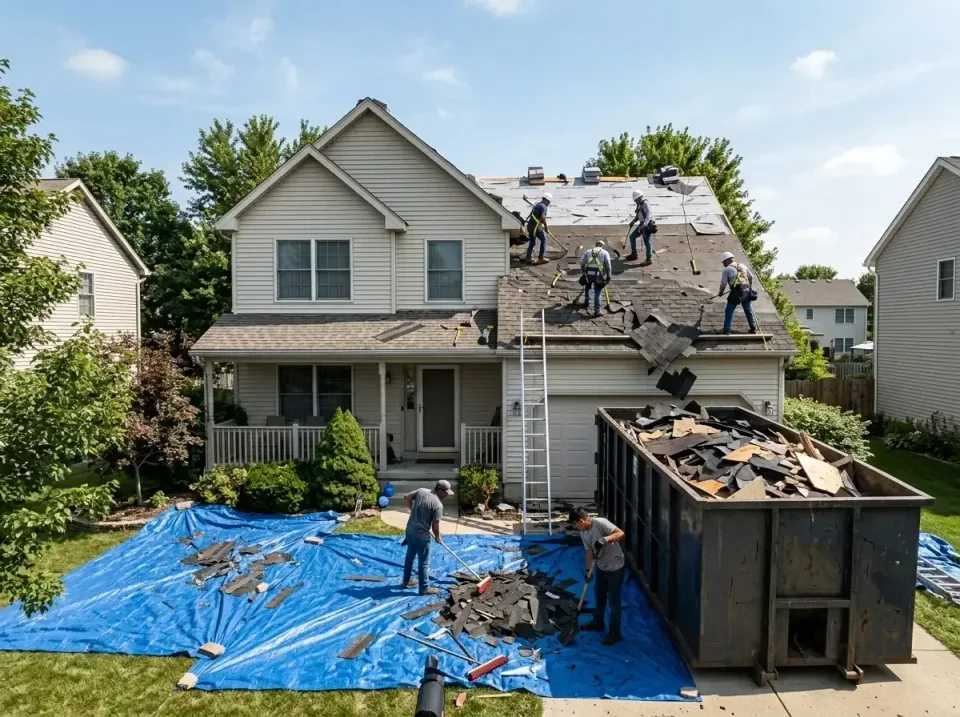 roof-replacement-debris-remova-004 — frequently asked questions, Cheapest Dumpster Rentals in Ellenton, FL